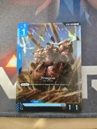 Tragos ST02-009 Gundam TCG Carta