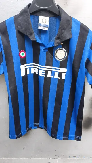 Maglia Calcio Milito 22 Inter tg 8/10 anni