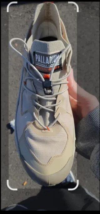 Botas Palladium Beige/Gris