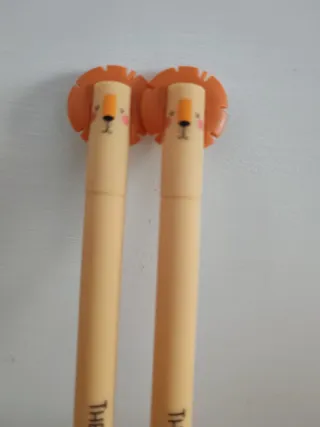 Penne Legami Leone - Set 2 Pezzi