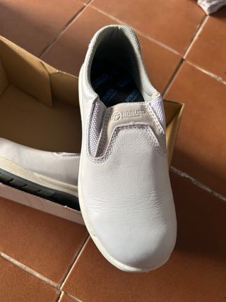 Zapatos de seguridad ROBUSTA blancos