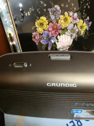 Radio Grundig Marrón/Gris