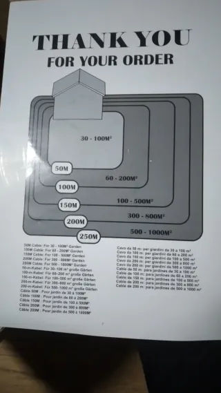 Cable Límite Cortacésped Robótico