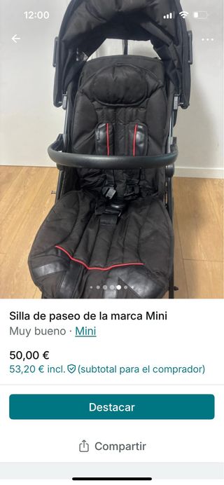 Silla de paseo Mini poco uso