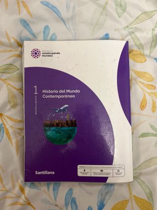 Libro Historia del Mundo Contemporáneo 1 Bach
