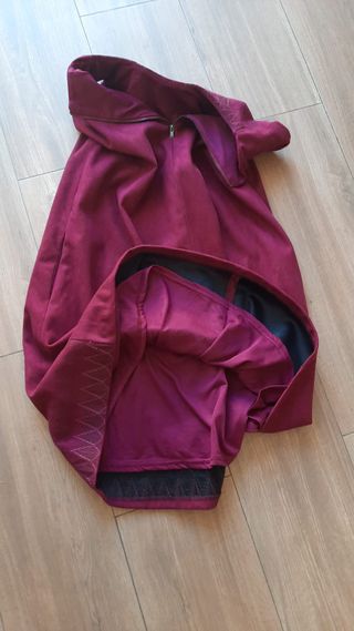 Vestido Terciopelo Vino Talla M