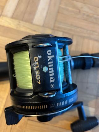 Caña de pescar curricán