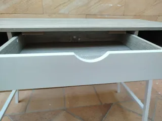 Escritorio moderno madera y metal