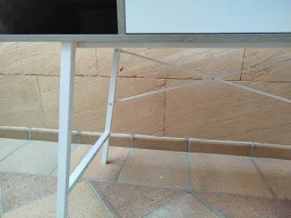 Escritorio moderno madera y metal