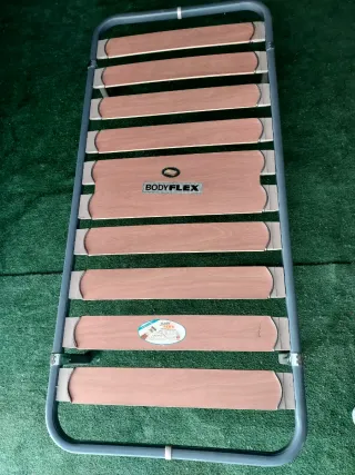 Somier Bodyflex con láminas de madera anchas 2 me