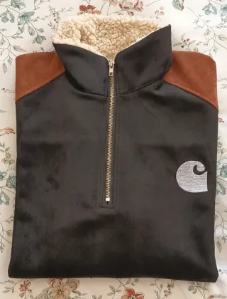 Sudadera Carhartt Negra y Marrón