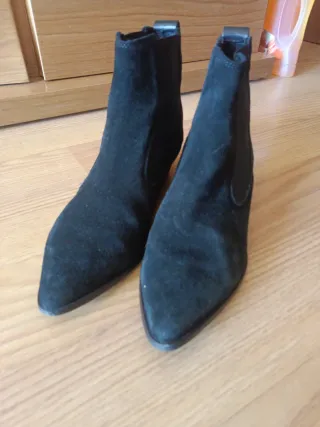 Botines Bimba y Lola Negros Mujer