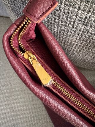 Borsa shopper tote bordeaux/burgundy