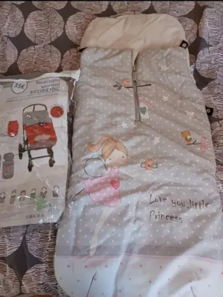 Saco de bebé y guantes de carro TUC