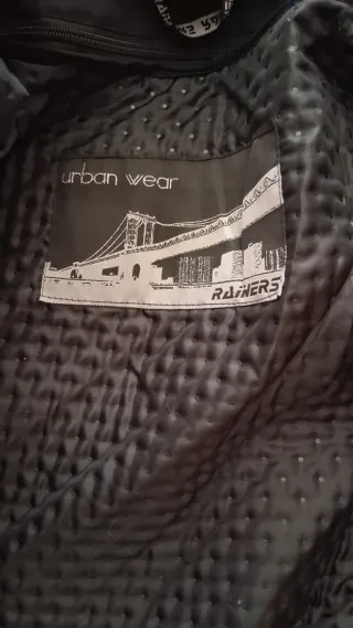 Chaqueta Cordura Moto Rainers Negra Protecciones