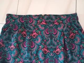 Falda mini estampada