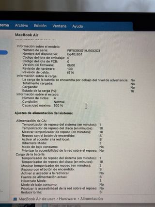 MacBook Air M2 Medianoche 2022