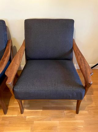 Pareja Sillones Vintage Daneses