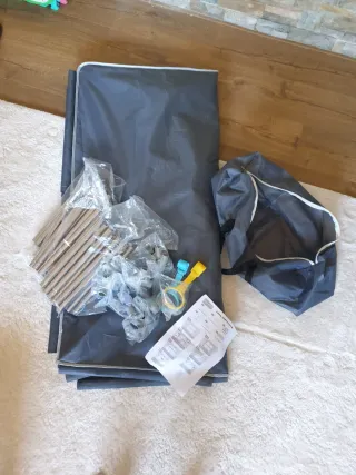 Parque infantil 120x120x60 + Suelo y Alfombra