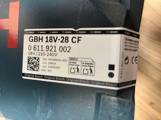 Bosch Professional 18V System martillo perforador