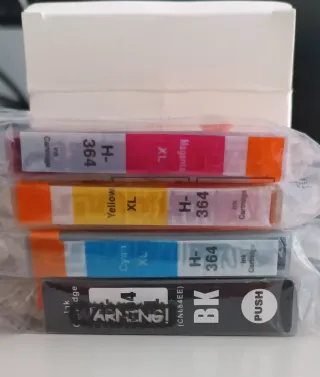 Pack completo Tintas XL - impresora HP 3070 series