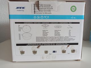 Esterilizador Jane para microondas
