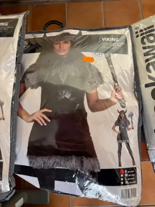 Disfraz Vikingo Talla M Fiesta y Regalo