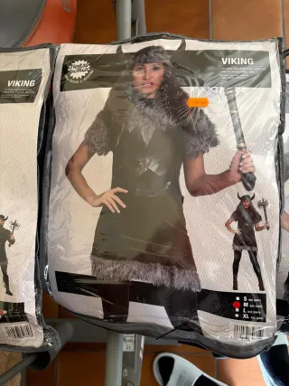 Disfraz Vikingo Talla M Fiesta y Regalo