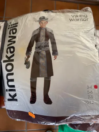 Disfraz Vikingo Talla M Fiesta y Regalo