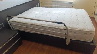 Par de barandillas ancianos para cama SunriseMedic