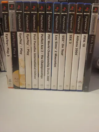 Lote 12 Juegos PS2: EyeToy, FIFA, SSX, etc.