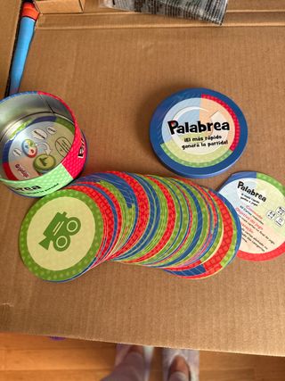 Juego de mesa Palabrea