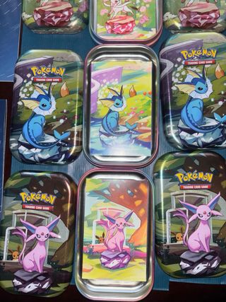 6 Latas Pokémon Trading Card Game