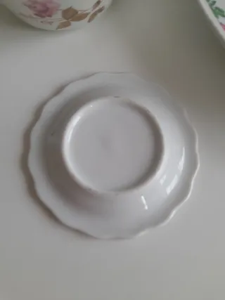 Lote Taza consomé, bandejita y platito