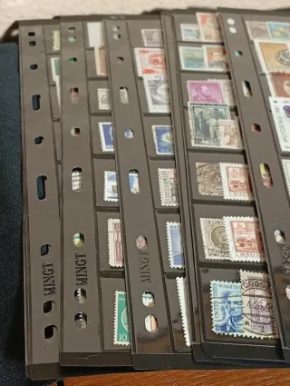 Lote 816 sellos extranjeros