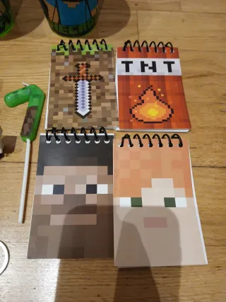 Lote productos Minecraft