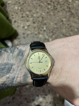 Omega De Ville dorado 34-35mm