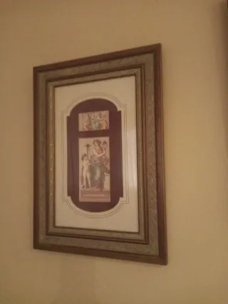 Tríptico de cuadros decorativos