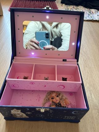 Joyero TOP MODEL Niña Azul y Morado