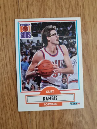 Lote 6 cartas NBA Kurt Rambis