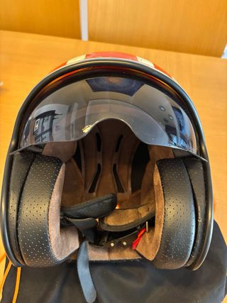 Casco Jet Niño Gafas Integradas.