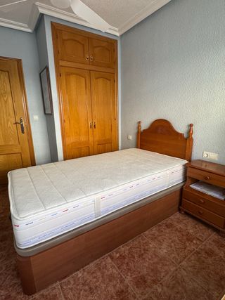 Canapé individual 105 + Colchón + Cabecero