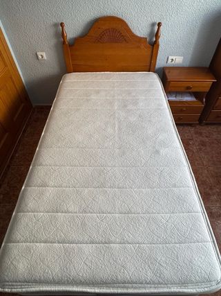 Canapé individual 105 + Colchón + Cabecero