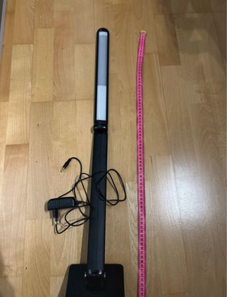 Lámpara LED Escritorio Aluminio Negra