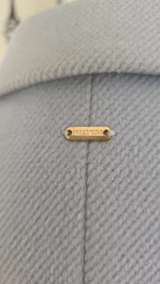 Cappotto Fracomina azzurro/carta da zucchero