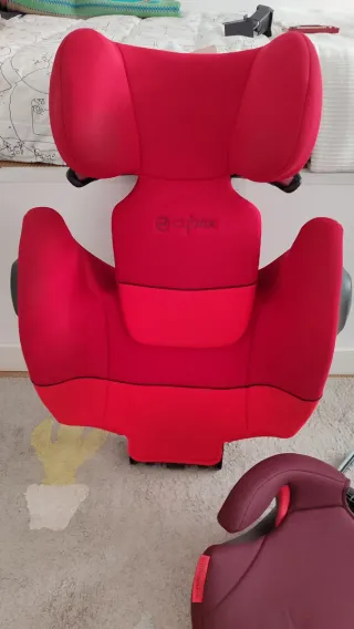 Silla de coche Cybex roja