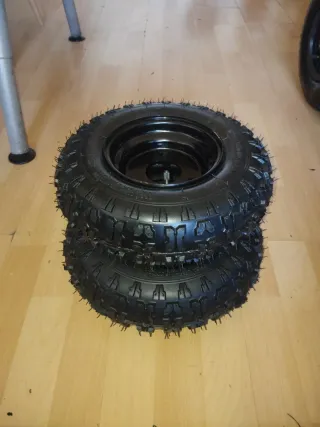 2 Neumáticos con Llanta Carretilla/Remolque