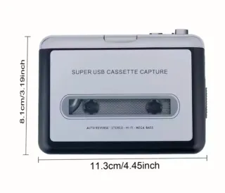 Convertidor Cassette a MP3 USB