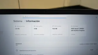 Portátil Lenovo Gaming 3 15ARH05 Negro