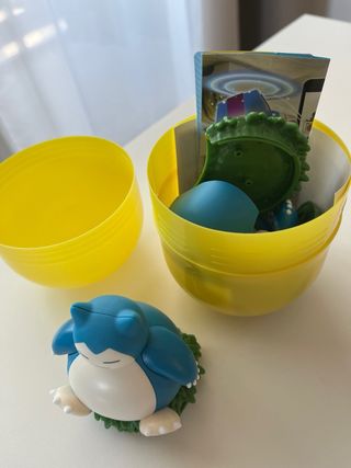 Cambio Figura Snorlax por Jigglypuff Kinder